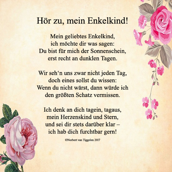 Hör zu, mein Enkelkind