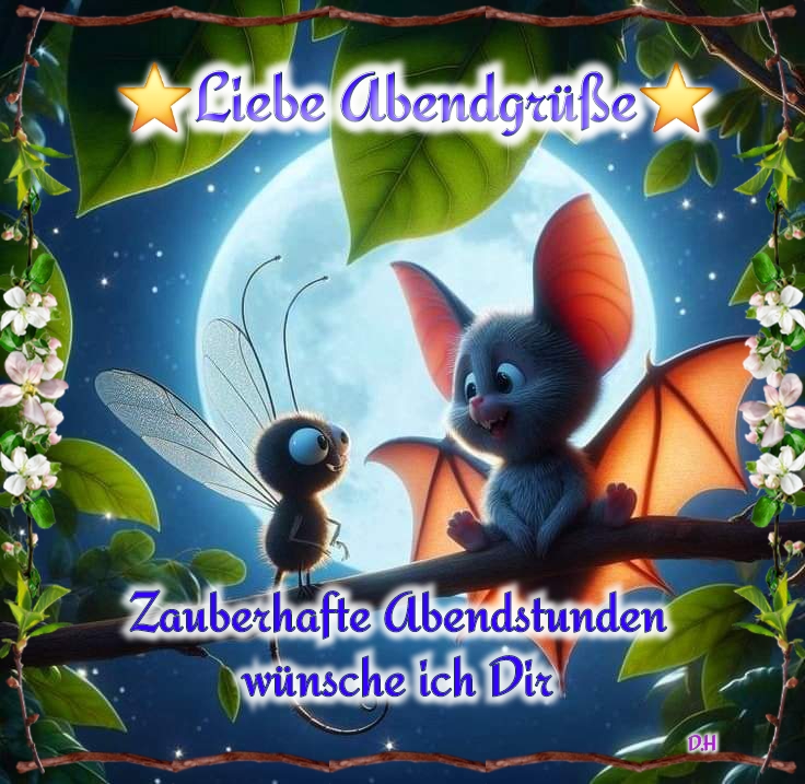 Schöne Abendgrüße